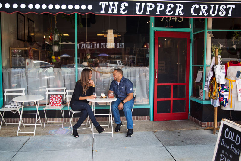 Upper Crust couple Upper Crust couple