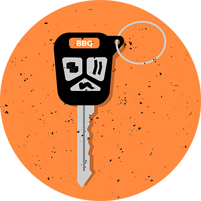 Short Drive Big Flavor | BBQ Trails Badge