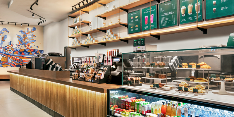 KC Savings, Hampton Inn Starbucks